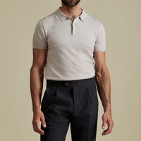 Twill Blend Smart High Waisted Trouser in Java