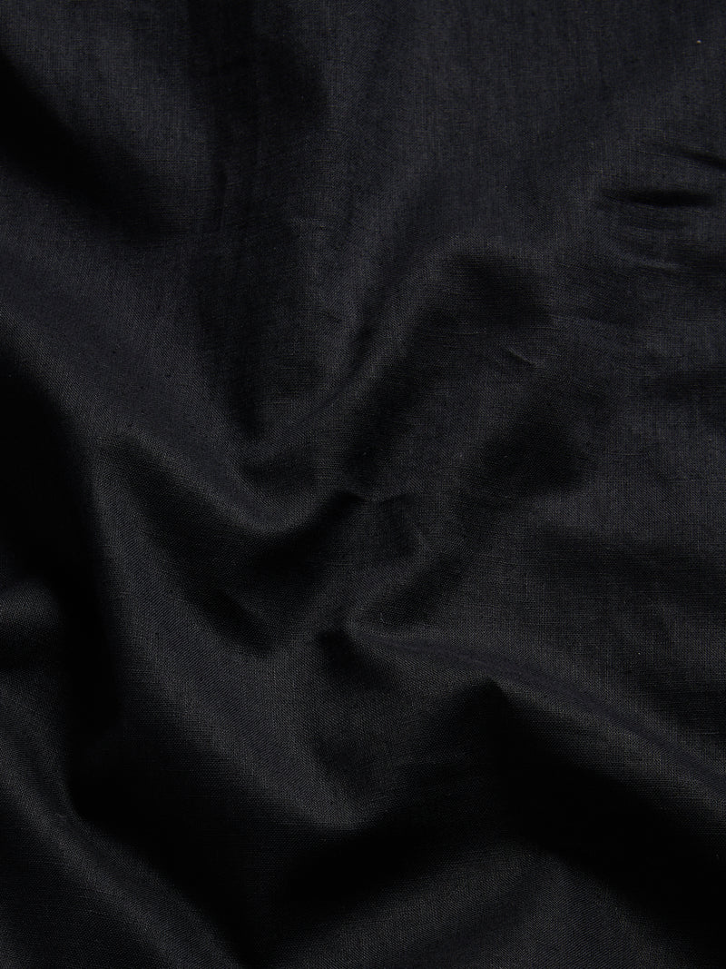 Grove Linen Blend Shirt in Black