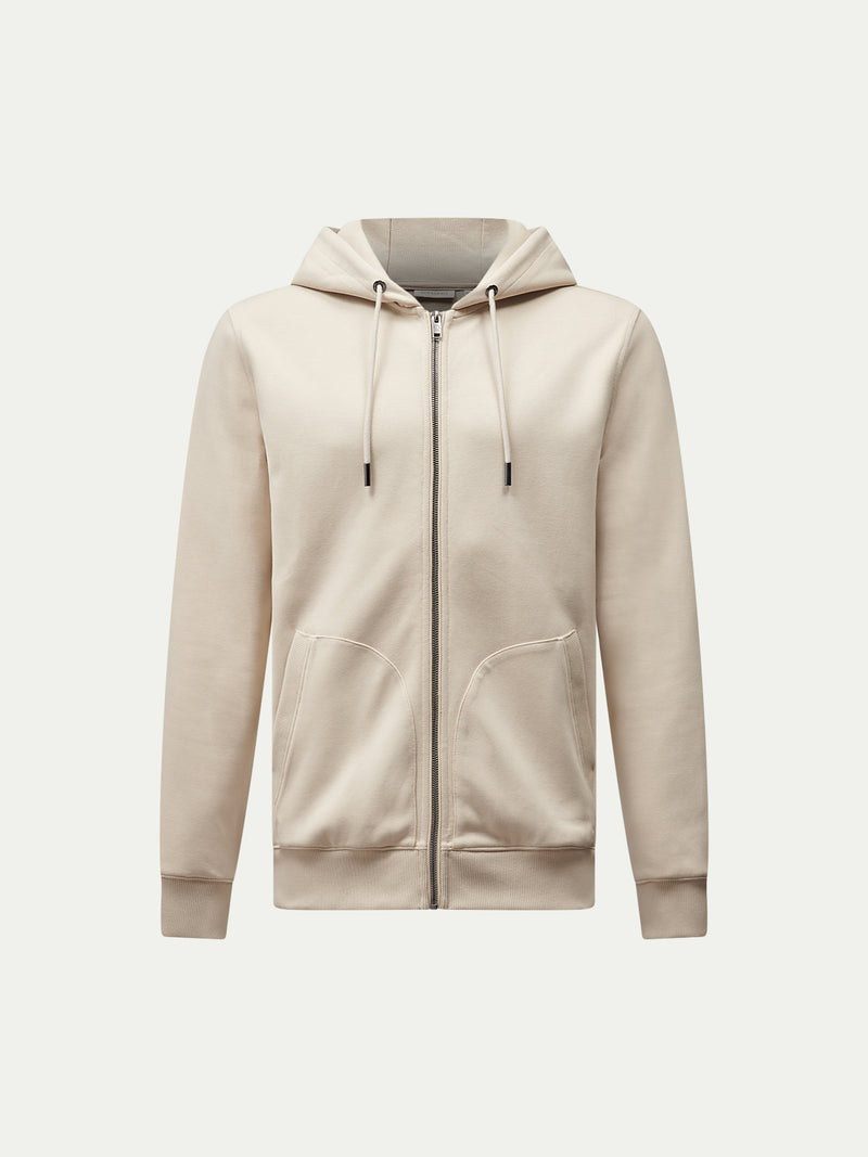 Riva Zip Hooded Jacket in Peyote