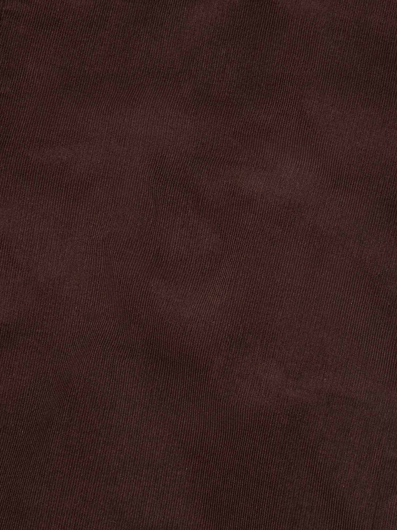 Micro Cord Button-Down Shirt in Java