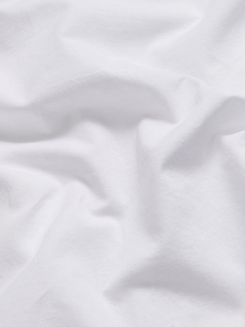 Grove Linen Blend Shirt in Bright White
