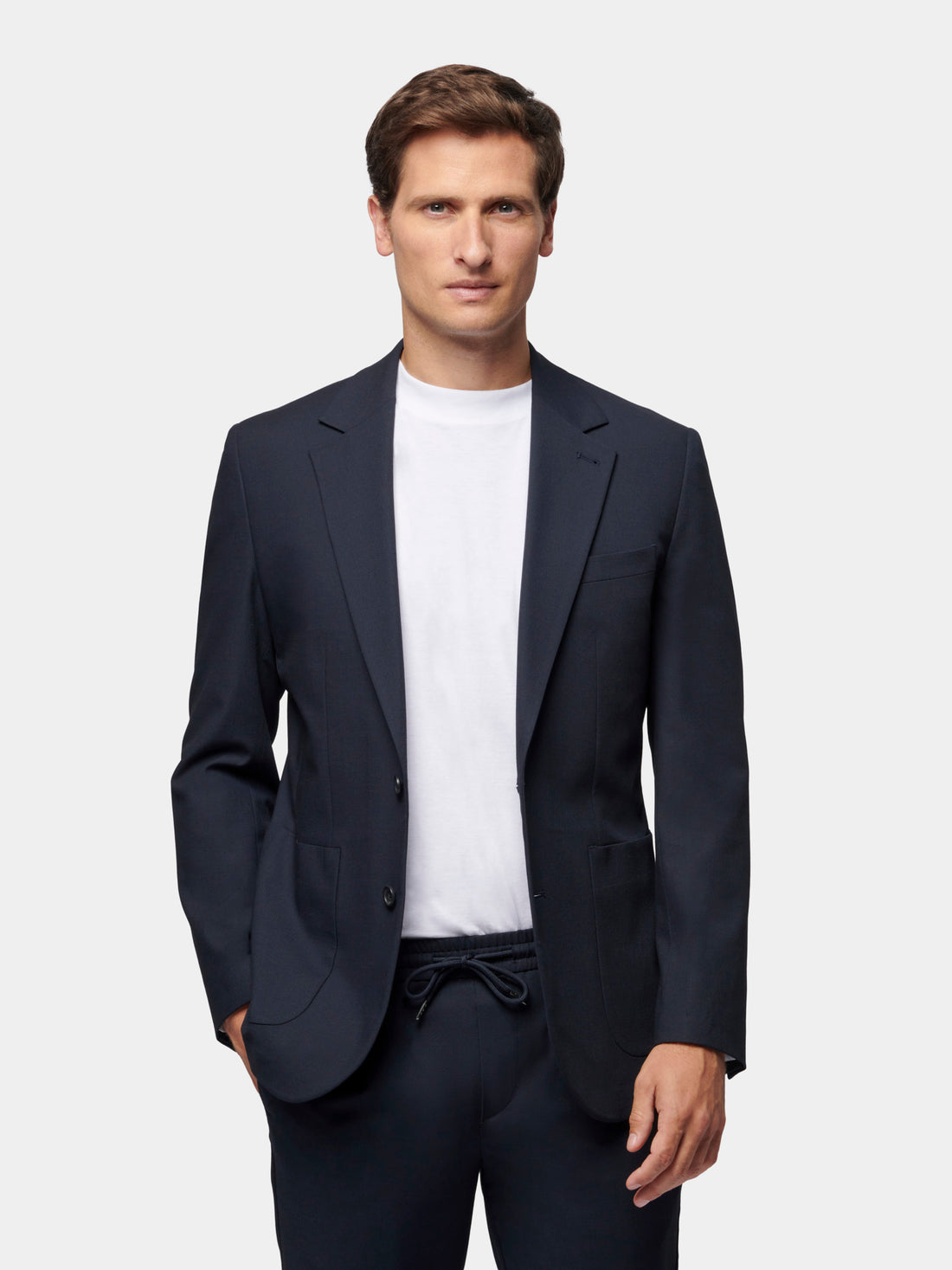 Travel Jacket in Navy Blue