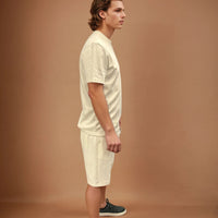 Peckham Rye Mens T-Shirt in Egret