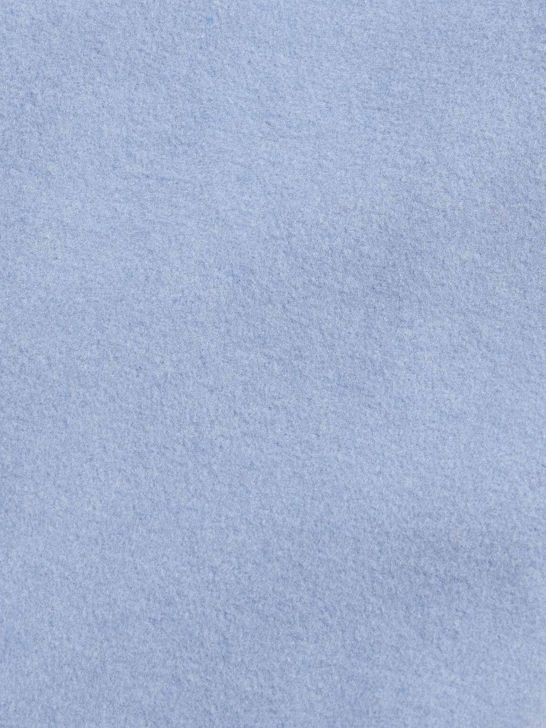 Wool Blend Zip Vest in Blue Blizzard