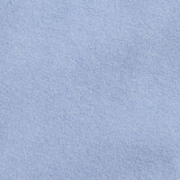 Wool Blend Zip Vest in Blue Blizzard