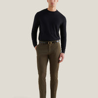 Stretch Cotton Trouser in Sea Turtle