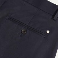 Peckham Rye Mens Stretch Cotton Trouser in Dark Sapphire Navy