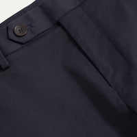 Peckham Rye Mens Stretch Cotton Trouser in Dark Sapphire Navy