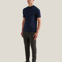 Milano Knit Jogger in Charcoal Grey
