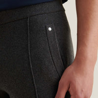 Milano Knit Jogger in Charcoal Grey