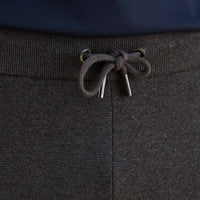 Milano Knit Jogger in Charcoal Grey