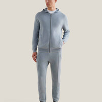 Milano Knit Jogger in Blue Blizzard