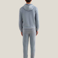 Milano Knit Jogger in Blue Blizzard