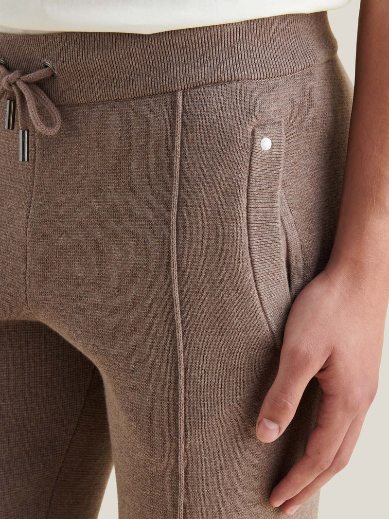 Milano Knit Jogger in Iron