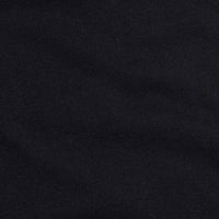Jersey Knit Long Sleeve Polo Shirt in Black