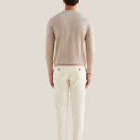 Jersey Knit Crew in Simply Taupe