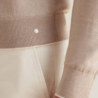 Jersey Knit Crew in Simply Taupe