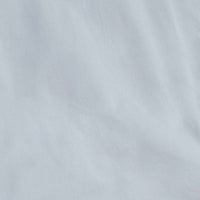 Cotton Poplin Slim Fit High Collar Shirt in Blue Blizzard