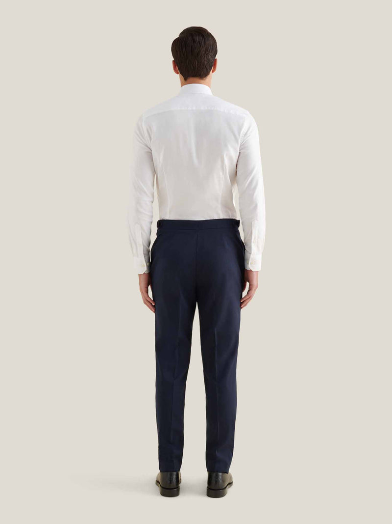 Fine Twill Shirt in Bright White