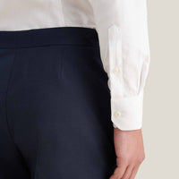 Fine Twill Shirt in Bright White