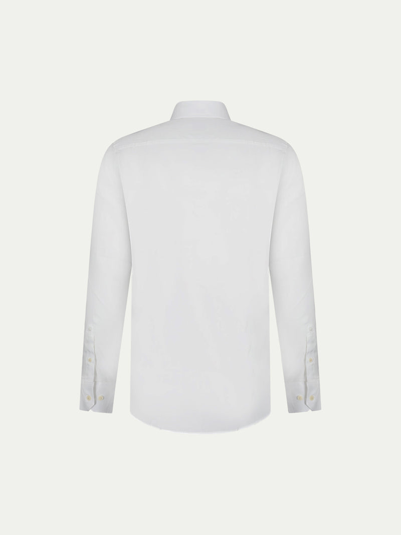 Fine Twill Shirt in Bright White