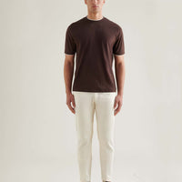 PECKHAM RYE MERCERISED DOUBLE LAYER SS T-SHIRT Java