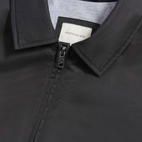 Peckham Rye Mens Light Padded Collar Bomber Jacket in Black