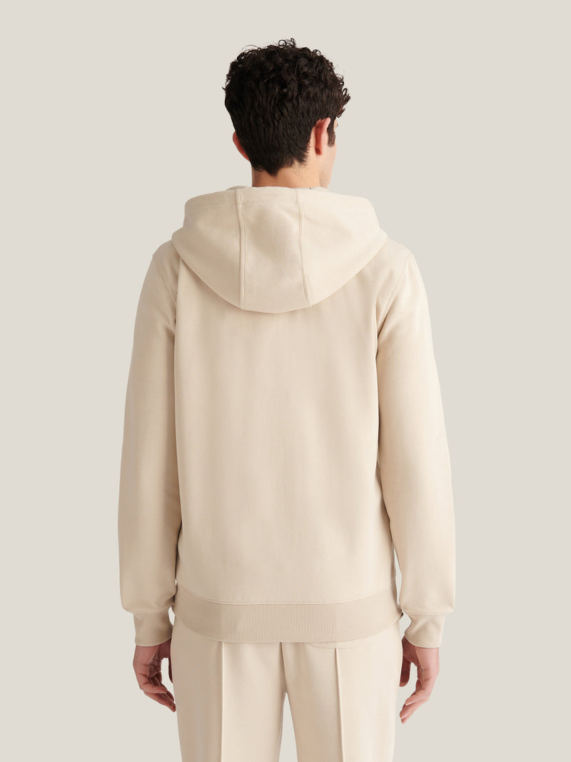 Riva Zip Hooded Jacket in Peyote