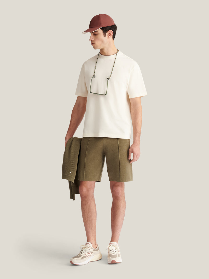 Milano Knit Short in Tea Leaf