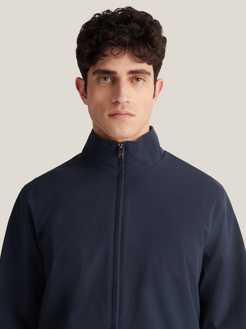Versailles Zip Jacket in Dark Sapphire Navy