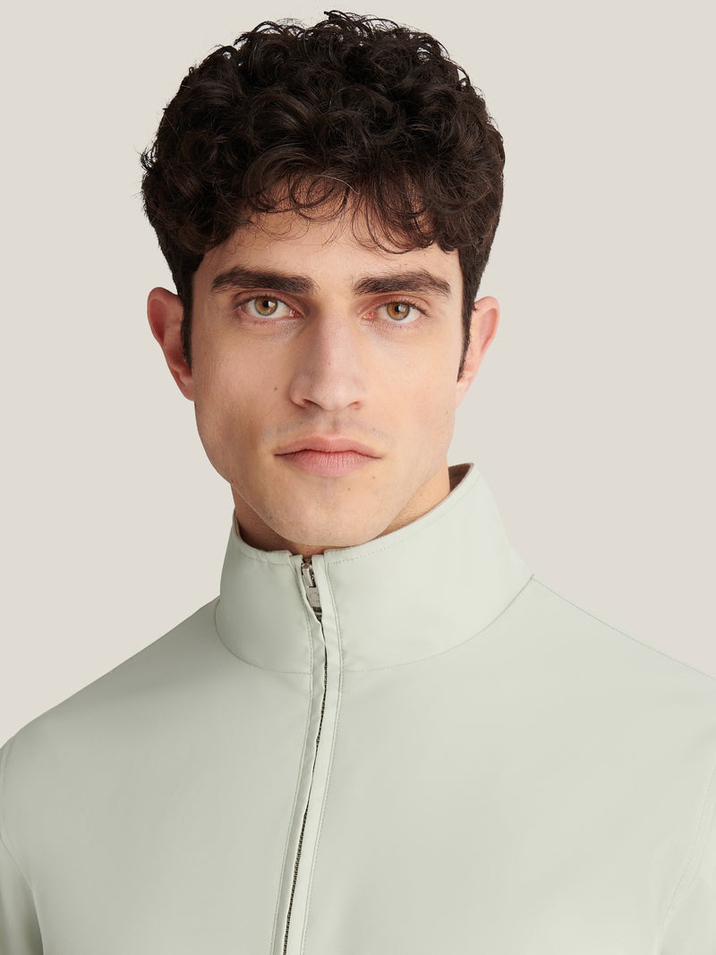 Versailles Zip Jacket in Seafoam
