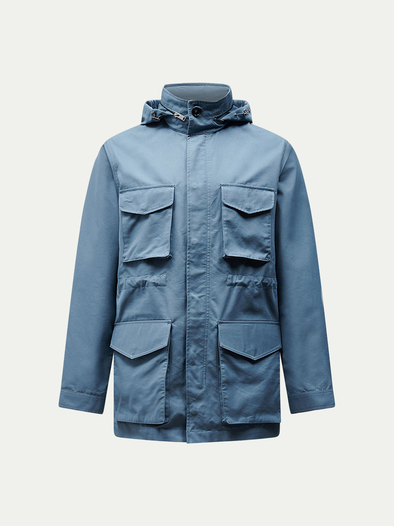 The Explorer Field Jacket in Blue Mirage