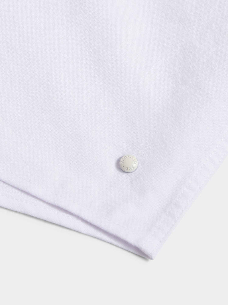 Oriel Oxford Shirt in Bright White