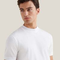 Mercerised Cotton T-Shirt Bright White
