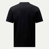 Mercerised Cotton T-Shirt Black