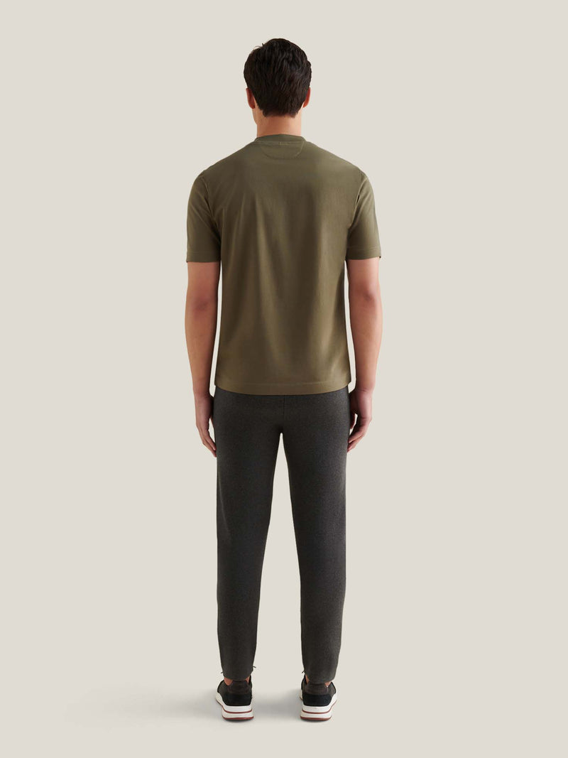 Mercerised Cotton T-Shirt Sea Turtle