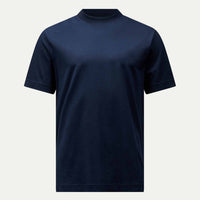 Mercerised Cotton T-Shirt Dark Sapphire Navy