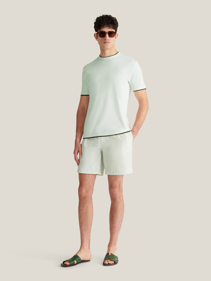 Burlington Double Layer T-Shirt in Seafoam