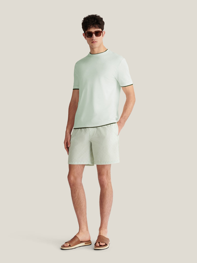 Burlington Double Layer T-Shirt in Seafoam