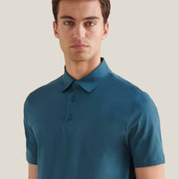 Mercerised Cotton Polo Shirt Stargazer
