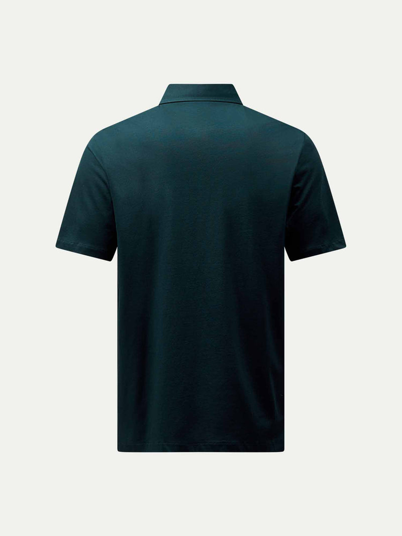 Mercerised Cotton Polo Shirt Stargazer