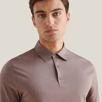 Mercerised Cotton Polo Shirt Iron