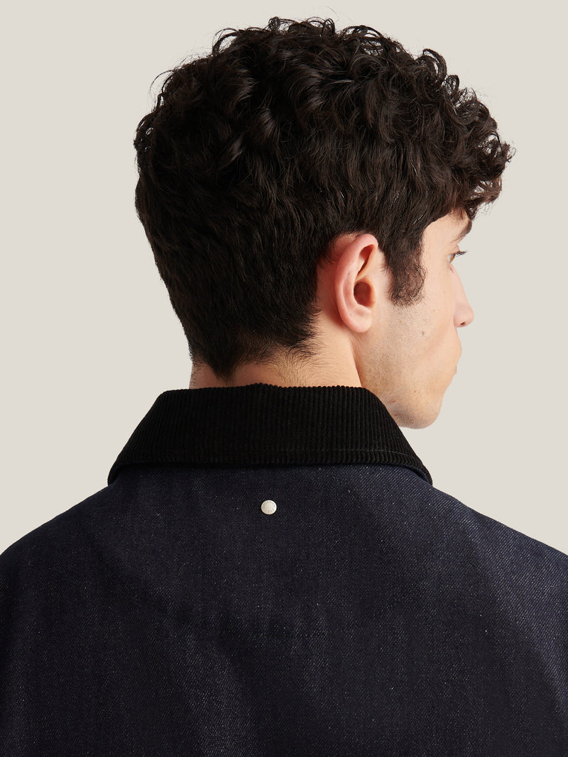 Narm Denim Jacket in Dark Wash