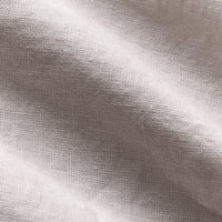 Casual Linen Blend Long Sleeve Shirt in Beige