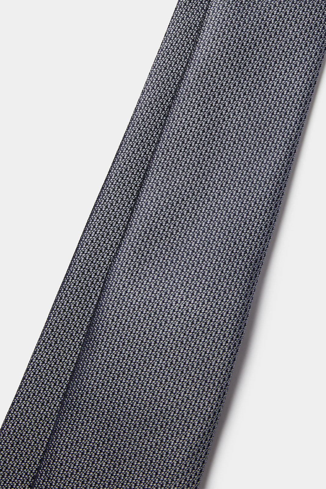 Silk Grenadine Tie in Navy Blue