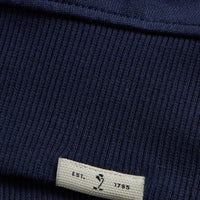 Graphic French Terry Sweatshirt in Navy Blue