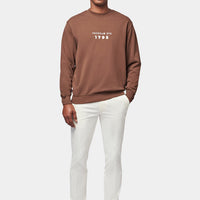 Graphic French Terry Sweatshirt in Carafe