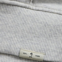 Essential French Terry Hoodie in Grey Marl