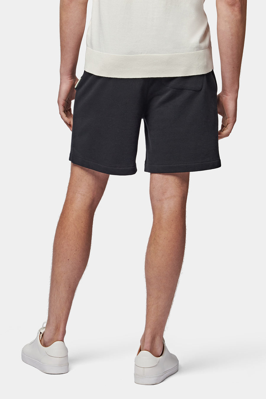 Essential French Terry Shorts in Black