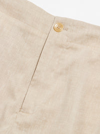 Lido Linen Blend Bermuda Short in Peyote